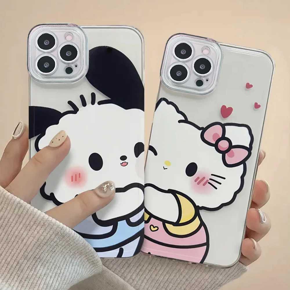 【苹果/华为/OPPO/VIVO/小米/荣耀】帕恰狗凯蒂猫透明简约ins手机壳