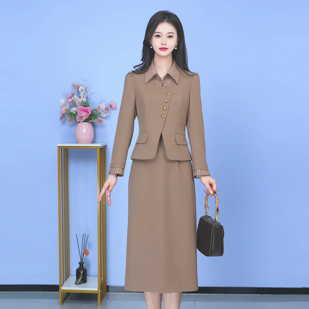 【SJYF1872】春季新款套装裙两件套时尚优雅减龄洋气套装