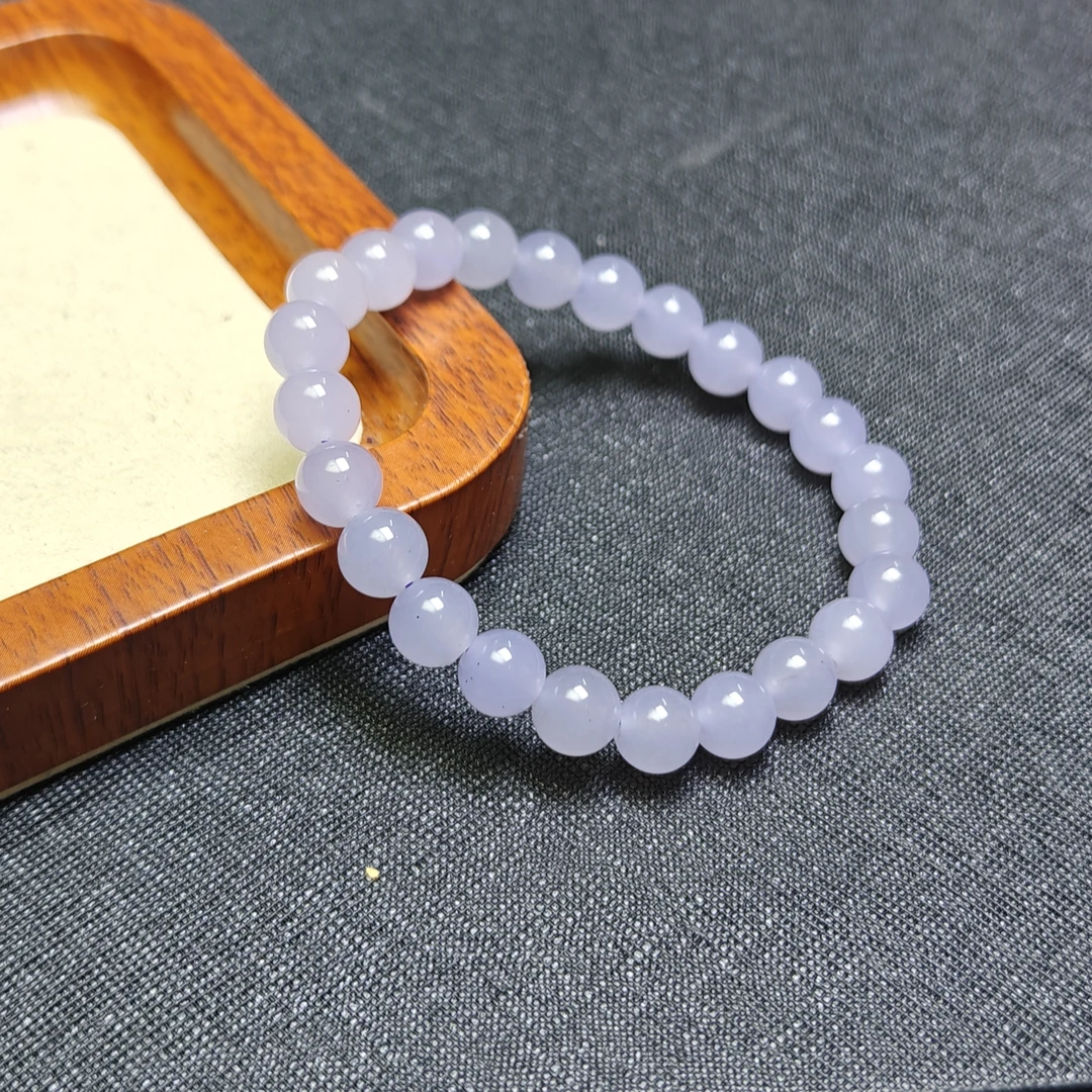 [停业清货]缅甸冰底紫罗兰8m手串-304-多样性发一