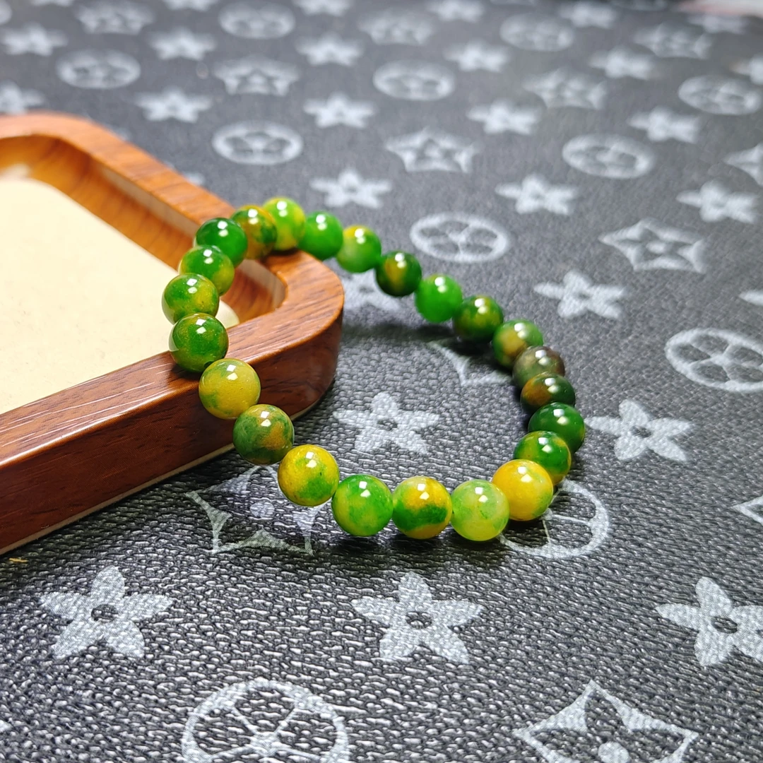 [停业清货]紫俱来绿苏8m手串-220-多样性发一