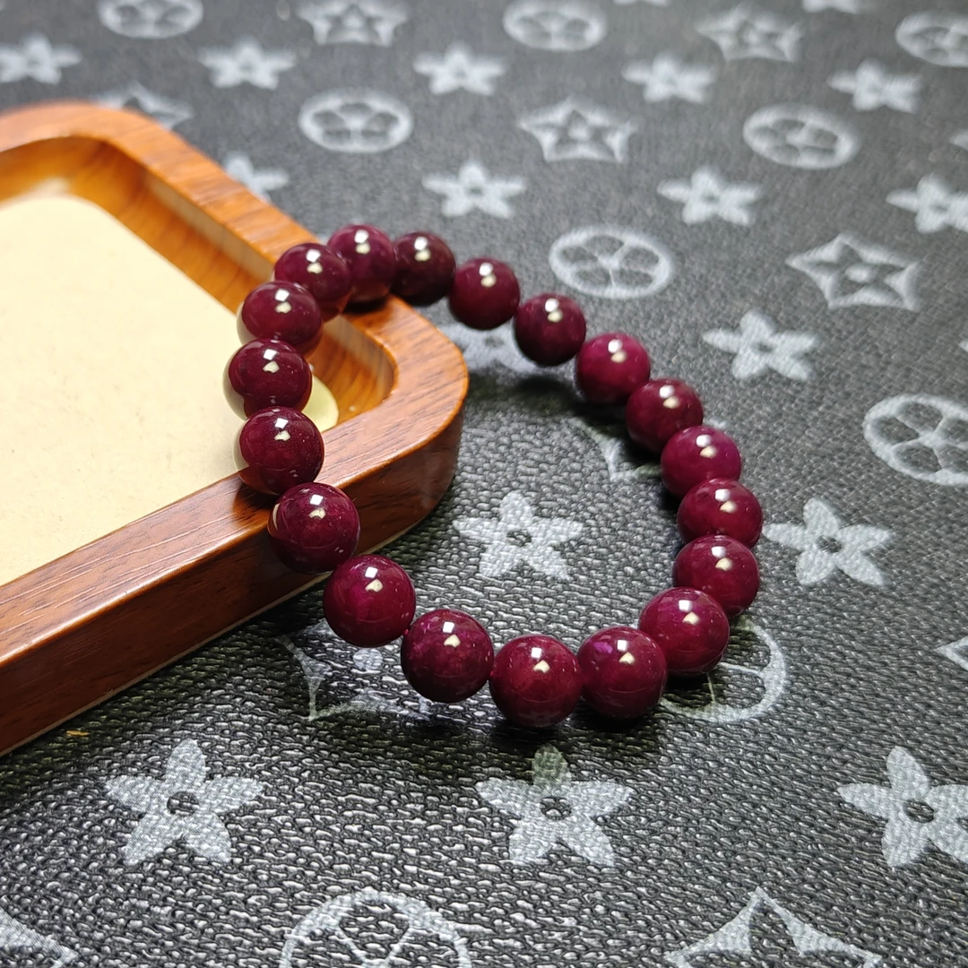 [停业清货]南非红绿宝红宝10m手串-219-多样性发一