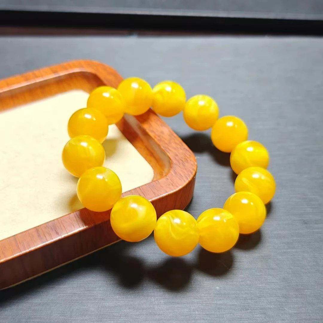 [停业清货]花白蜡蜜蜡15m手串-228-多样性发一