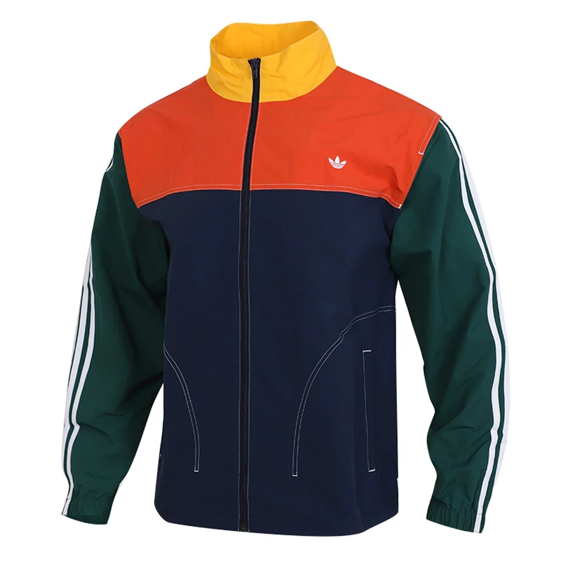 Adidas/阿迪达斯正品三叶草男SUMMERB-BAL撞色运动防风夹克GD2054