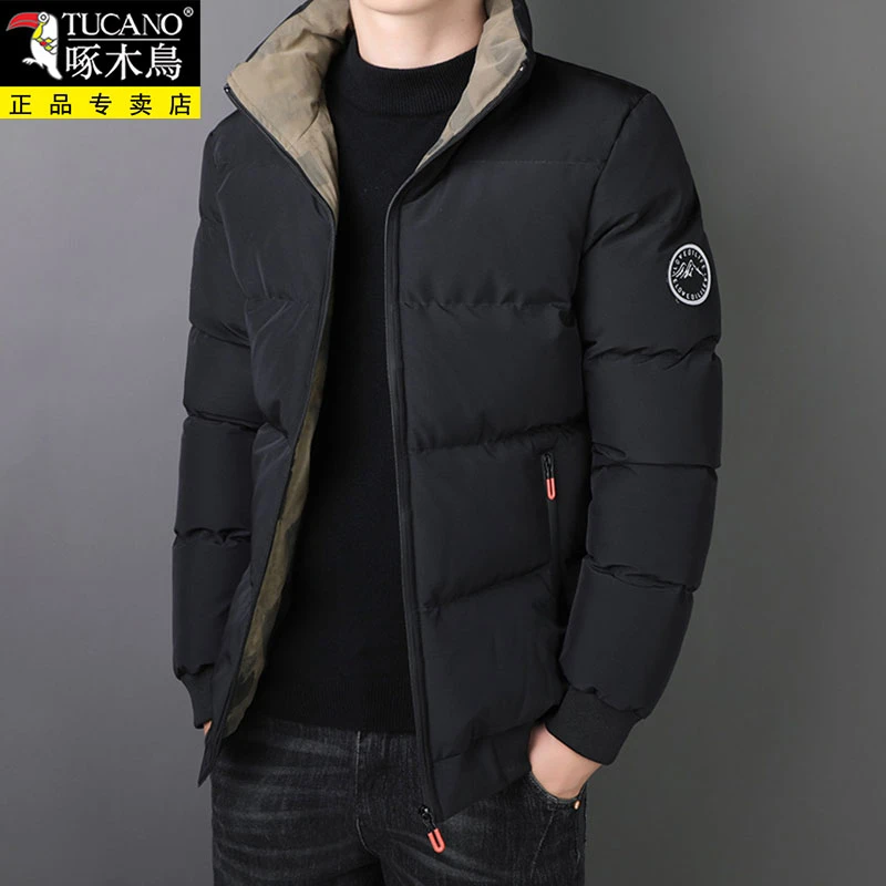 TUCANO/啄木鳥中青年男士加厚棉衣冬季抗寒时尚保暖大码棉袄外套