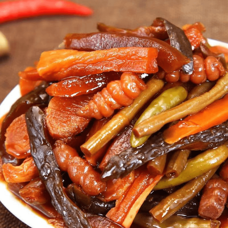 【鲜货速发】山东酱八宝咸菜什锦菜开胃下饭即食早餐萝卜黄瓜八宝