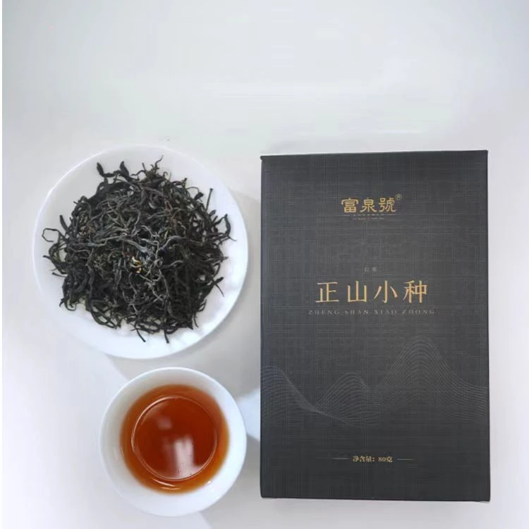 富泉号正山小种红茶甄选净含量80克武夷山桐木关正品茶叶