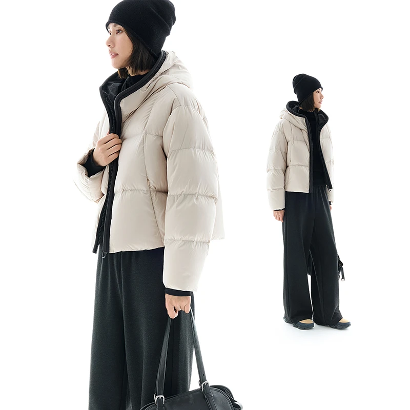 CLOUDSPACE/云上生活【怀抱】泡芙0压感轻薄保暖羽绒服2024冬季女