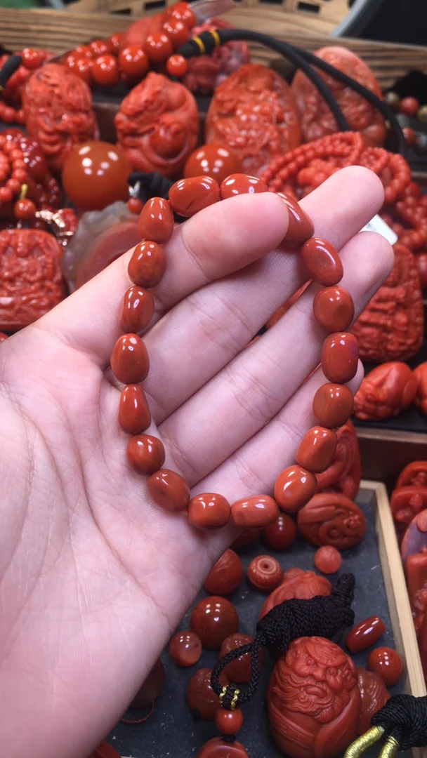 南红玛瑙随行手串