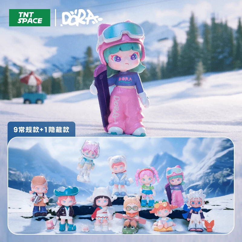 【拆盒】DORA4代逃离计划系列盲盒手办潮玩摆件