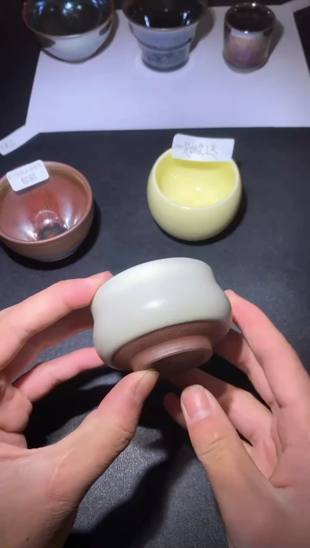 【闪购商品】建盏白贝佛肚