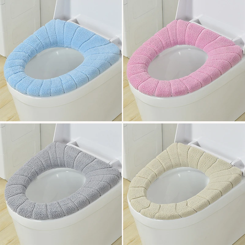 【6.99/4个】 北欧风 加厚家用马桶坐垫   家用坐便垫坐便
