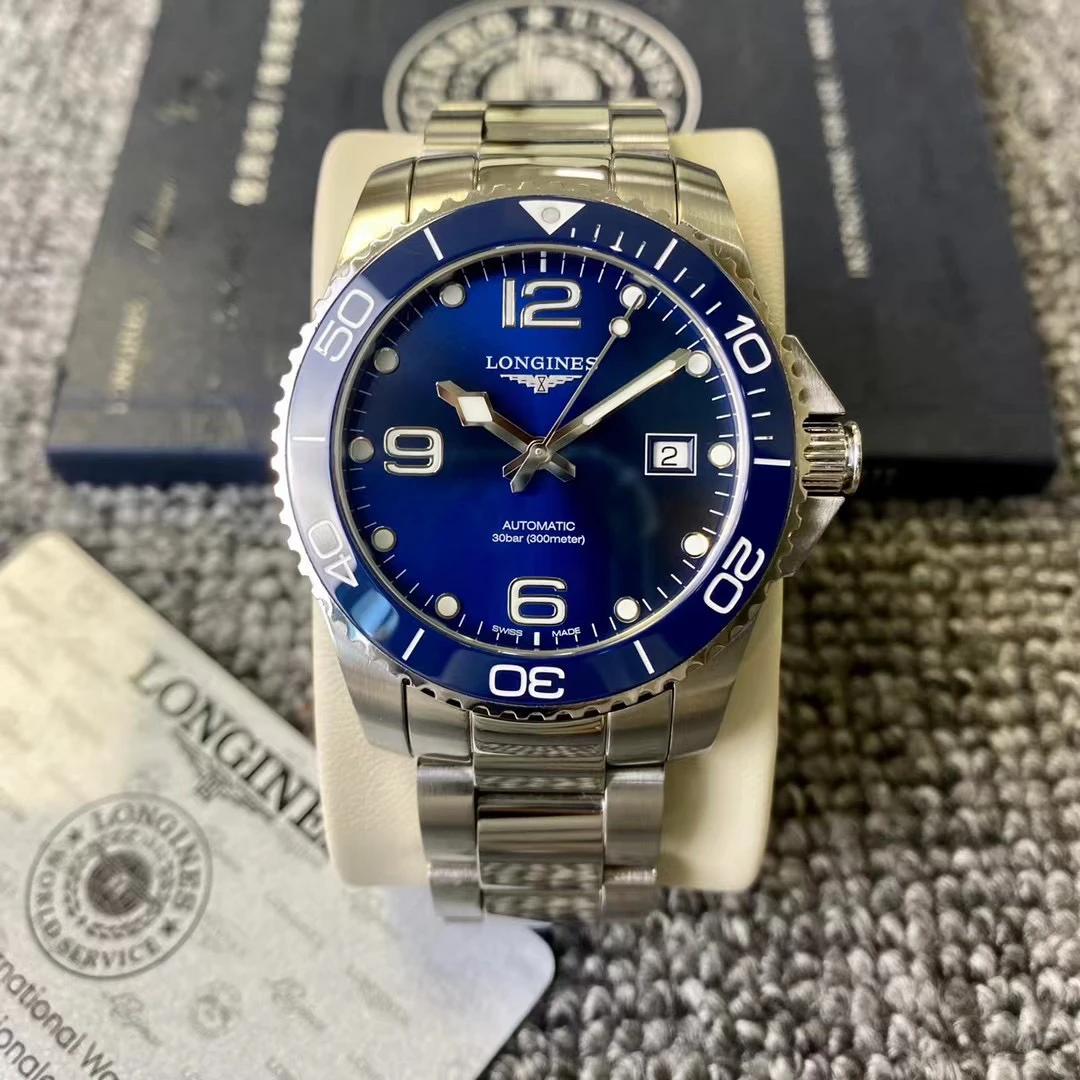 99新 Longines/浪琴 /亚虎竞拍/浪琴/康卡斯系列机械男表