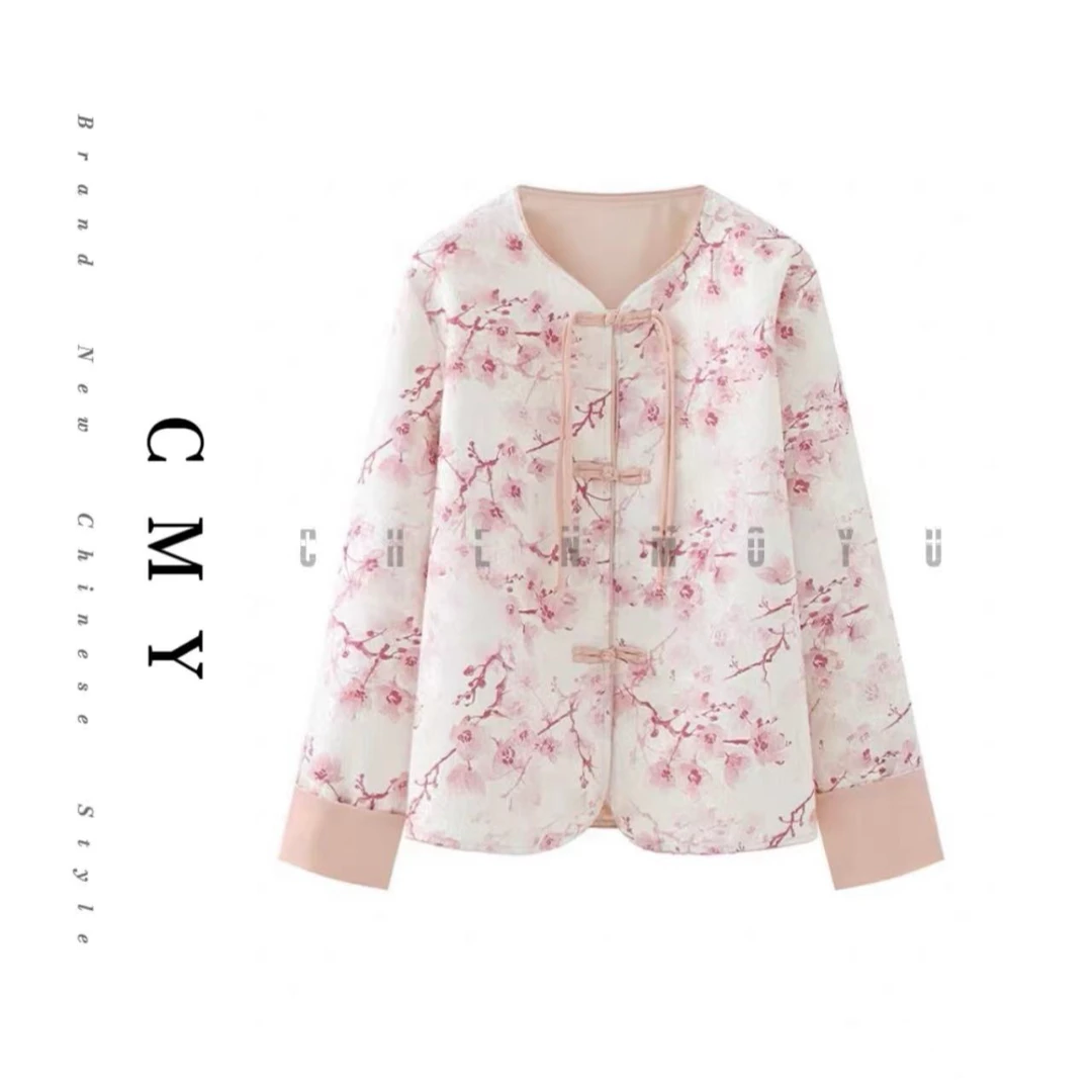 清货-【梅花语】-深圳品质新中式中国风上衣女外套-175004