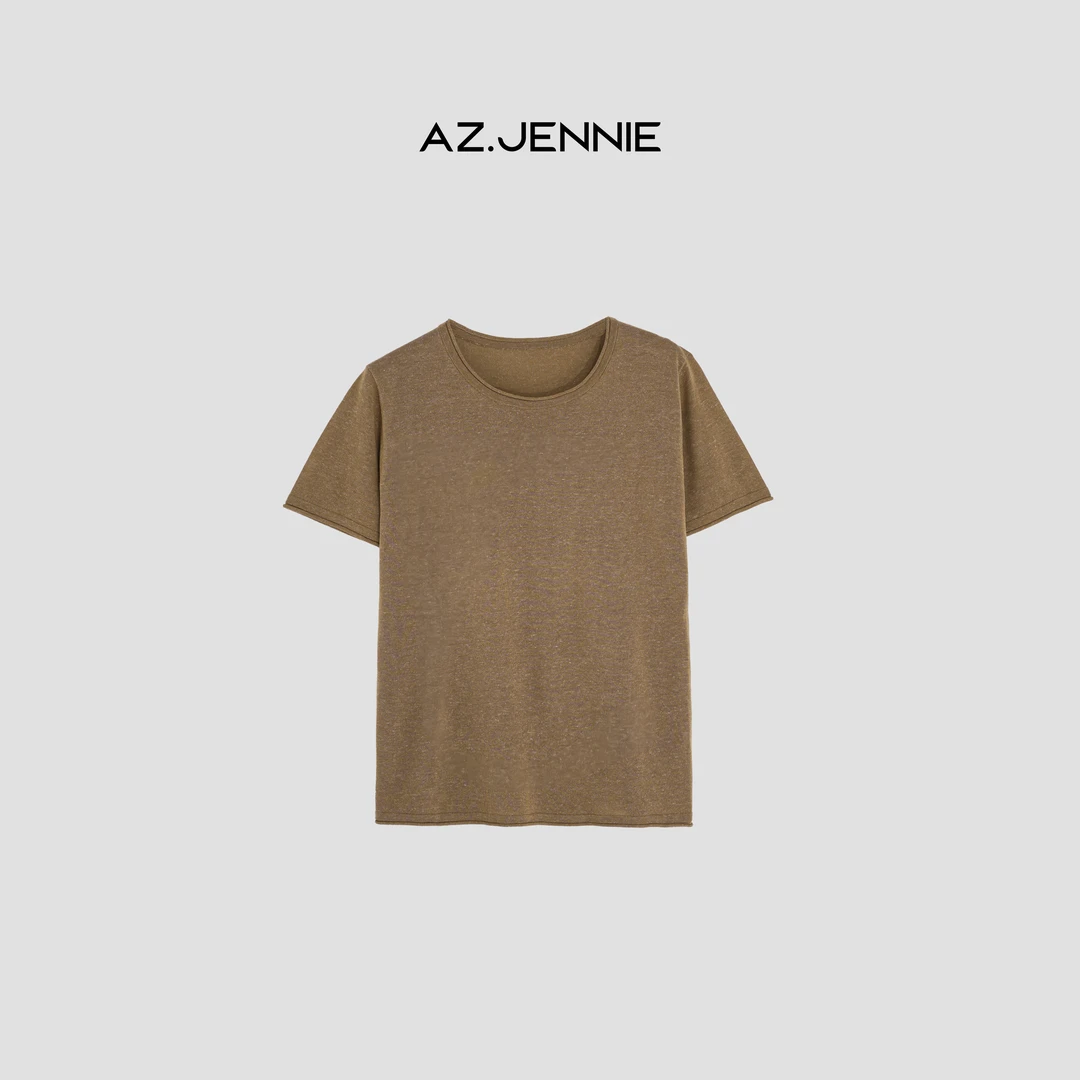 '' Luxury '' 棕标系列-【朱红短T】圆领T恤