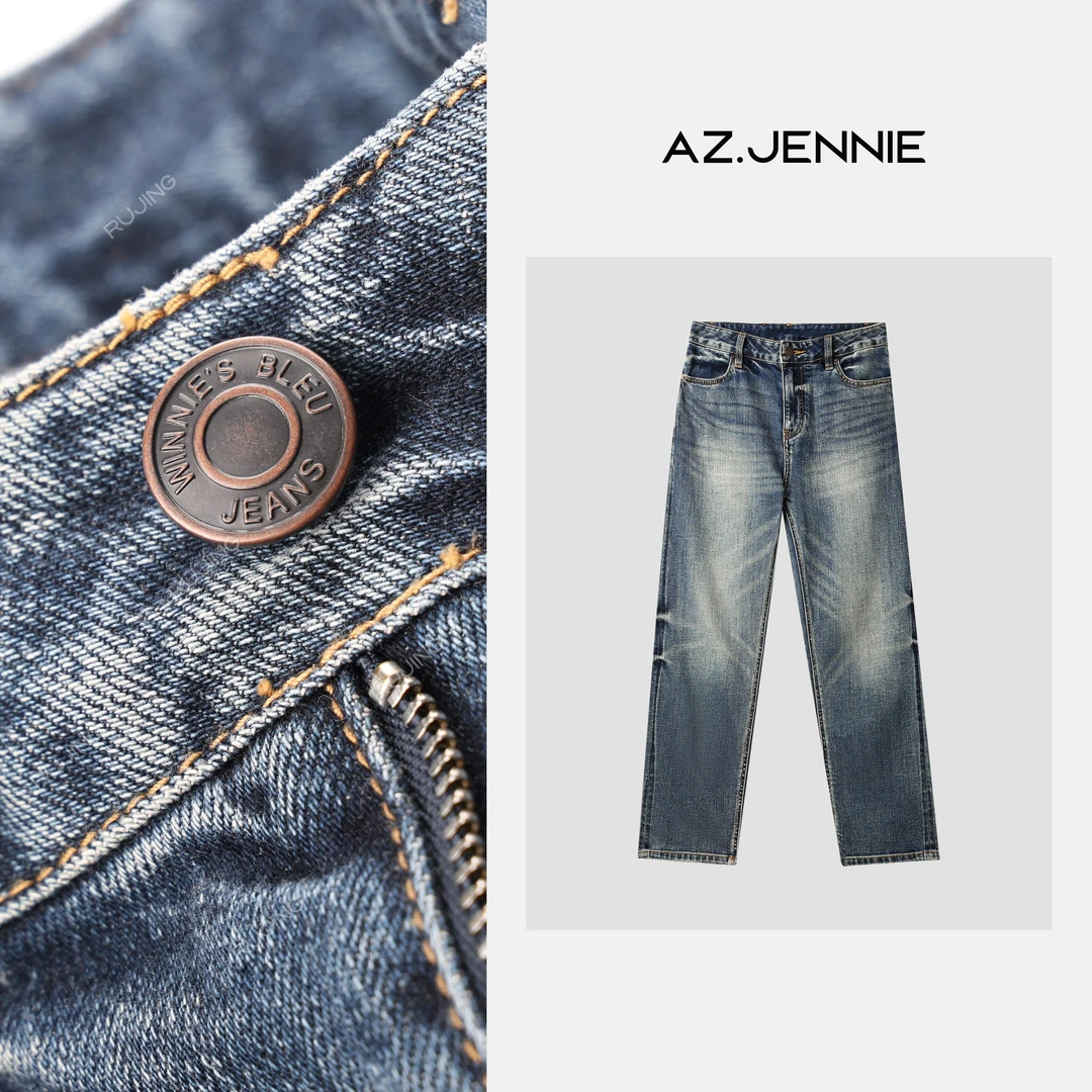 【生日福利】RUJING丨赤耳丹宁牛仔裤-WPNZ452046
