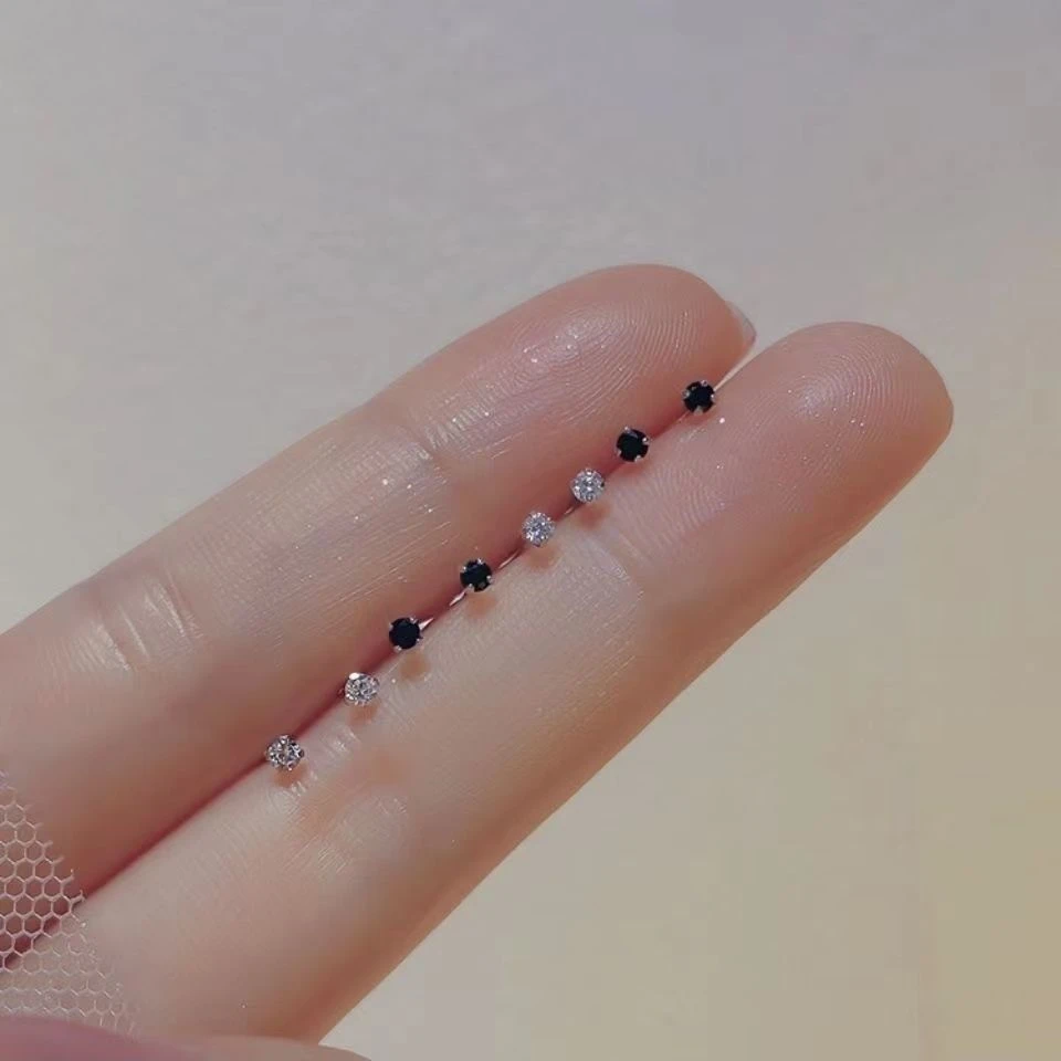 合金耳饰 网红耳饰 免摘精致小巧耳骨钉网红耳钉女耳环迷你简约
