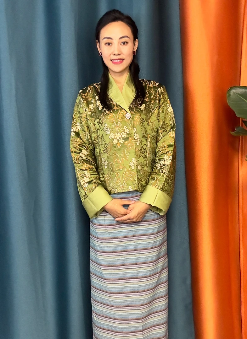 ｛阿佳金金｝新款不丹藏服！高端料！淑女范！温柔百搭！