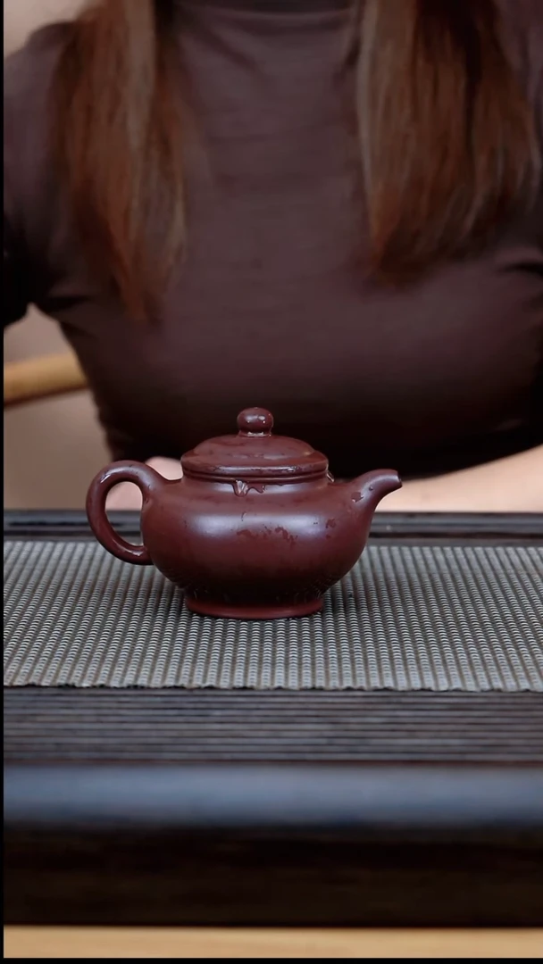 【闪购商品】紫砂茶壶WXJ紫泥掇只220cc