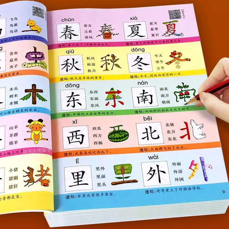 象形识字大王3000字幼儿园学前启蒙儿童看图认字神器有声书3-6岁