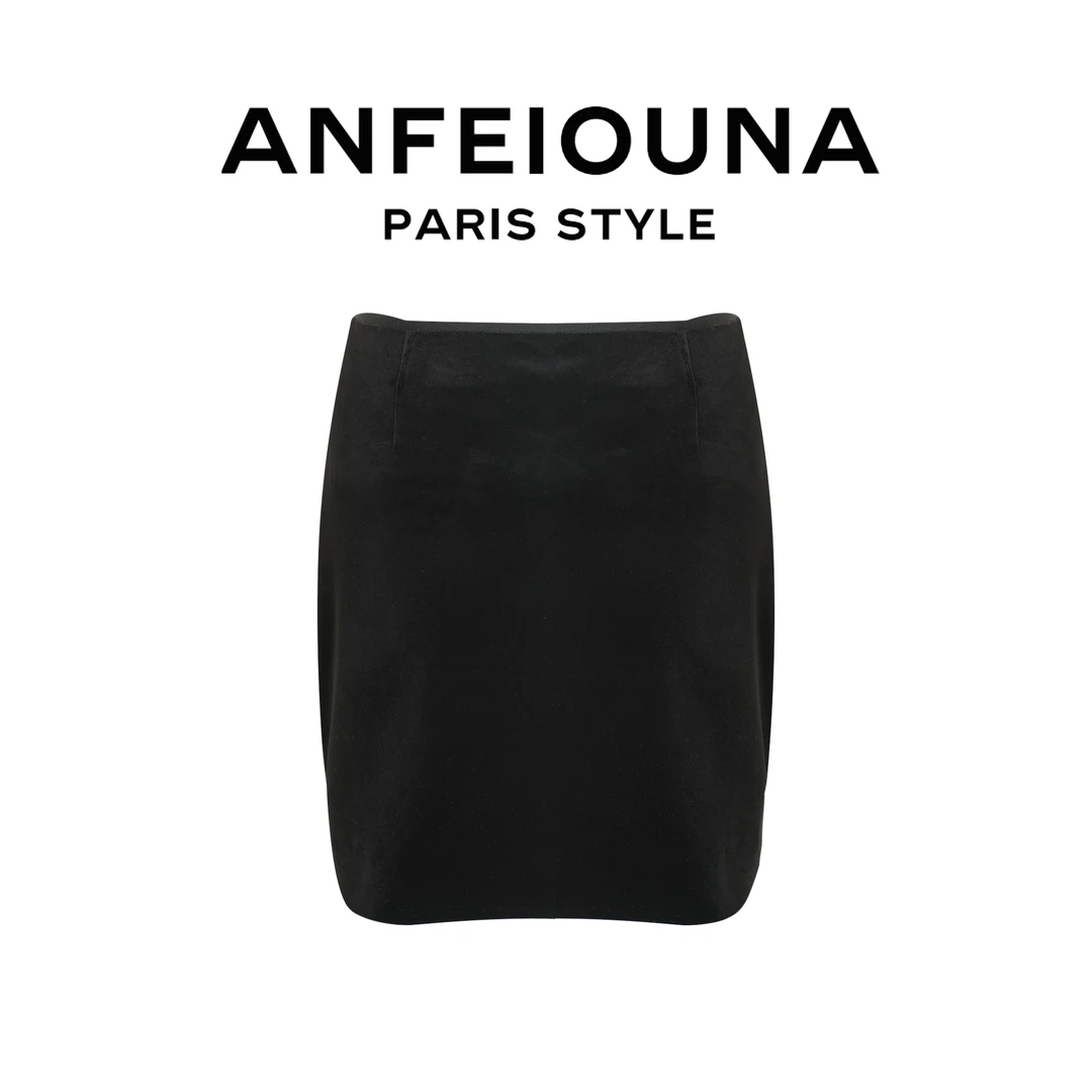 2025新款气质时尚裙摆摇曳半身裙女士1162