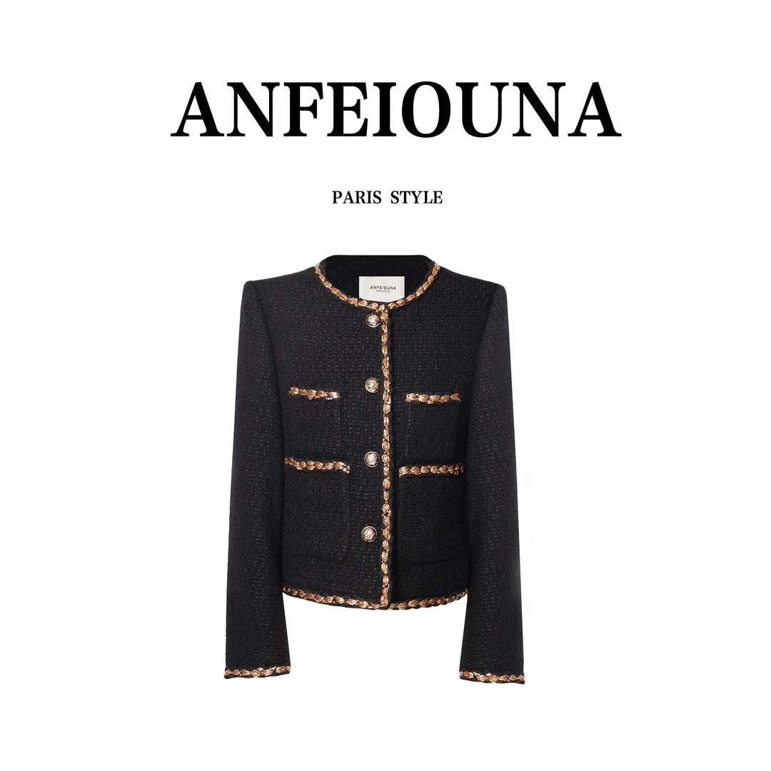 2025新款梵高之夜晨锐小香风外套上衣6660