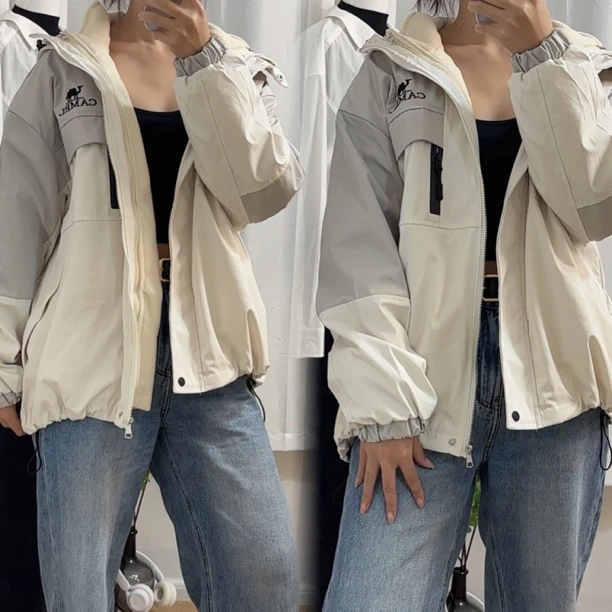 三合一冲锋衣男女同款情侣休闲户外防风加厚加绒百搭防水保暖韩版