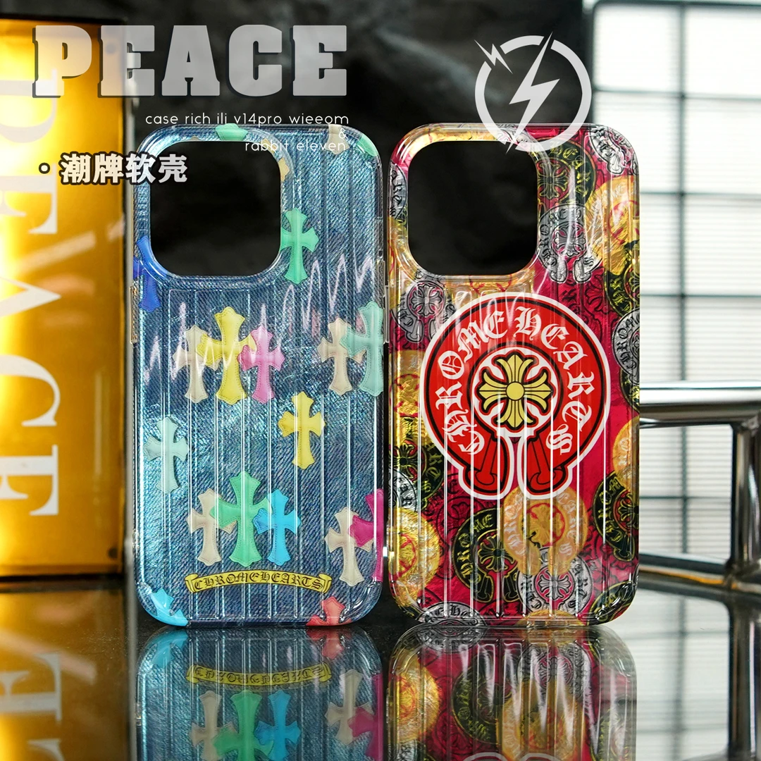 高级感潮牌 适用于苹果15pro/14/13/15promax手机壳iphone14pro男