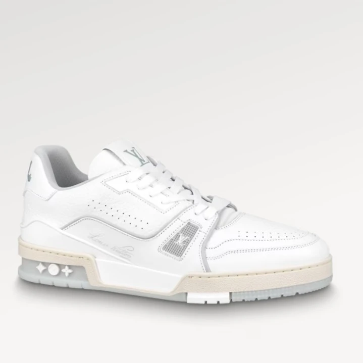 国内现货LV 路易威登Trainer 休闲鞋 白水泥男 8码