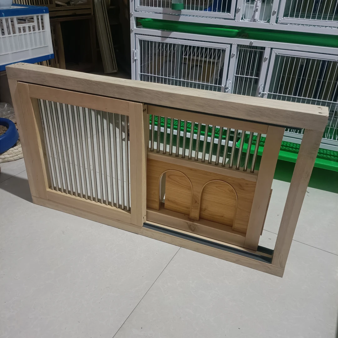 不锈钢管进出口，90长50高，双推拉，鸽具