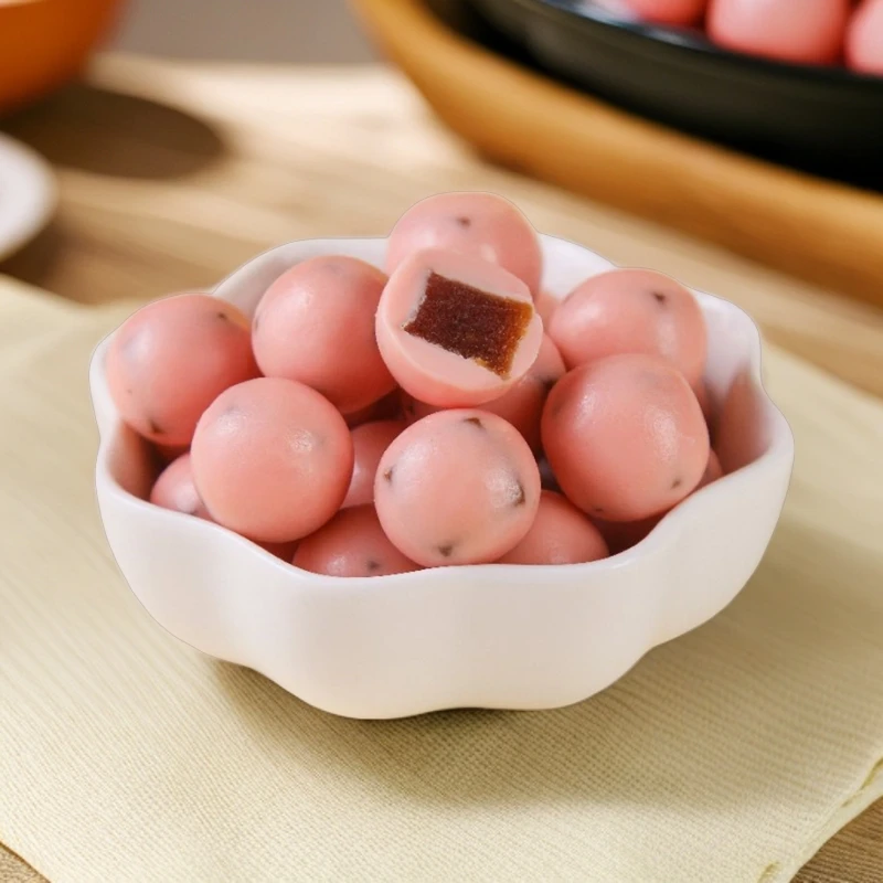酸奶山楂球健康网红麦丽素夹心零食美味解馋小包装儿童巧克力豆