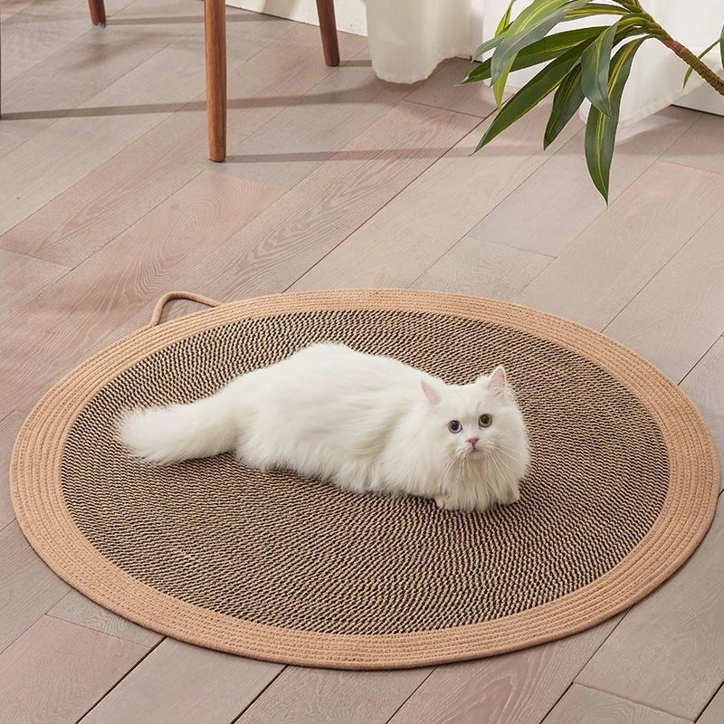 猫抓板猫窝磨爪耐抓不掉屑特大号夏天垫子剑麻猫抓板耐磨防抓B514