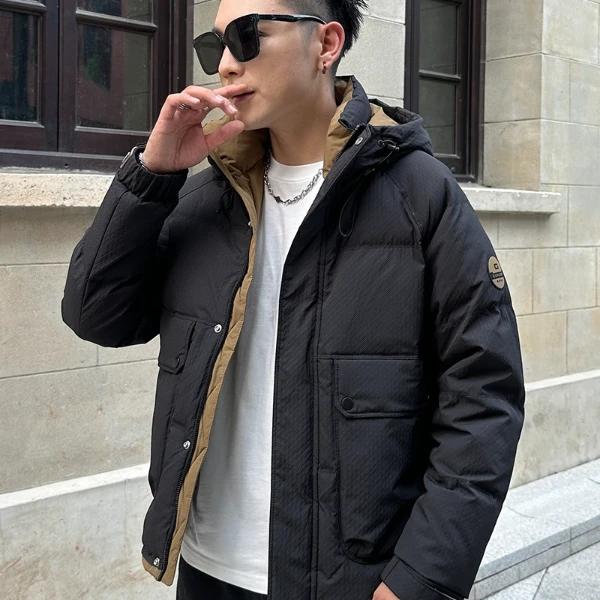 【直播专属】高品质男士户外羽绒衣新品休闲爆款保暖羽绒外套