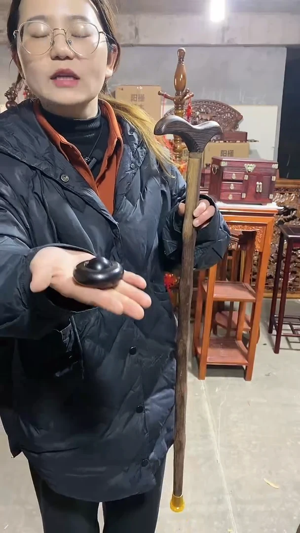 【闪购商品】木头紫光檀时来运转微瑕介意慎拍