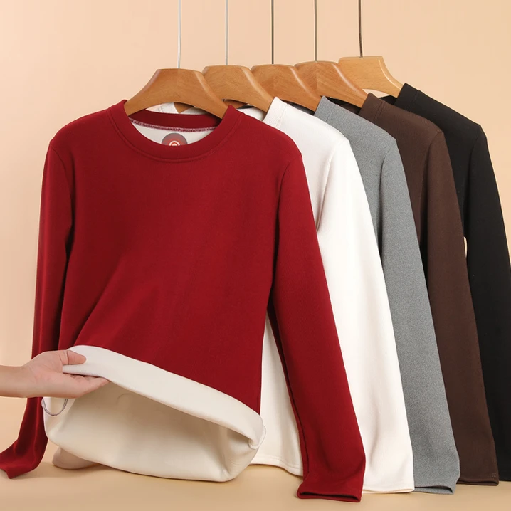 光感温变！远红外升温自发热婴儿绒蓄热保暖秋冬打底衫81888