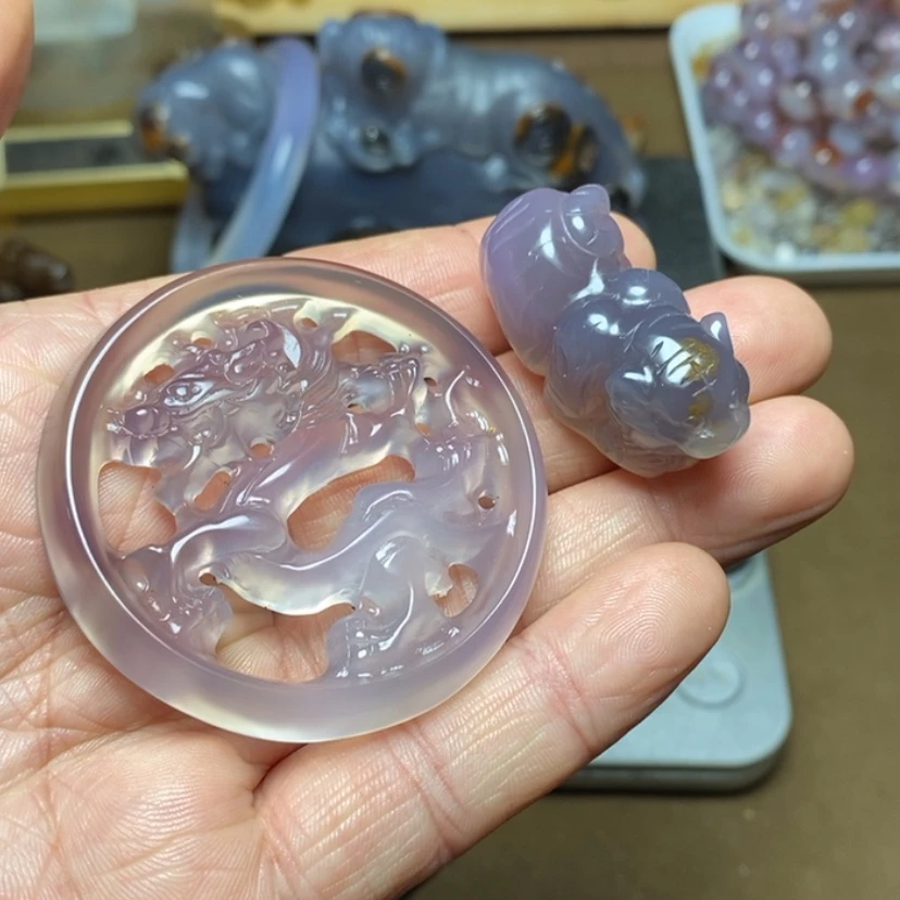【闪购商品】玛瑙/玉髓珠宝奇石未镶嵌毛*