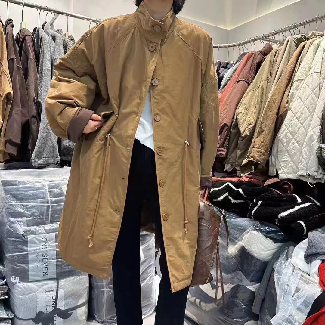 新款风衣外套中长款百搭款