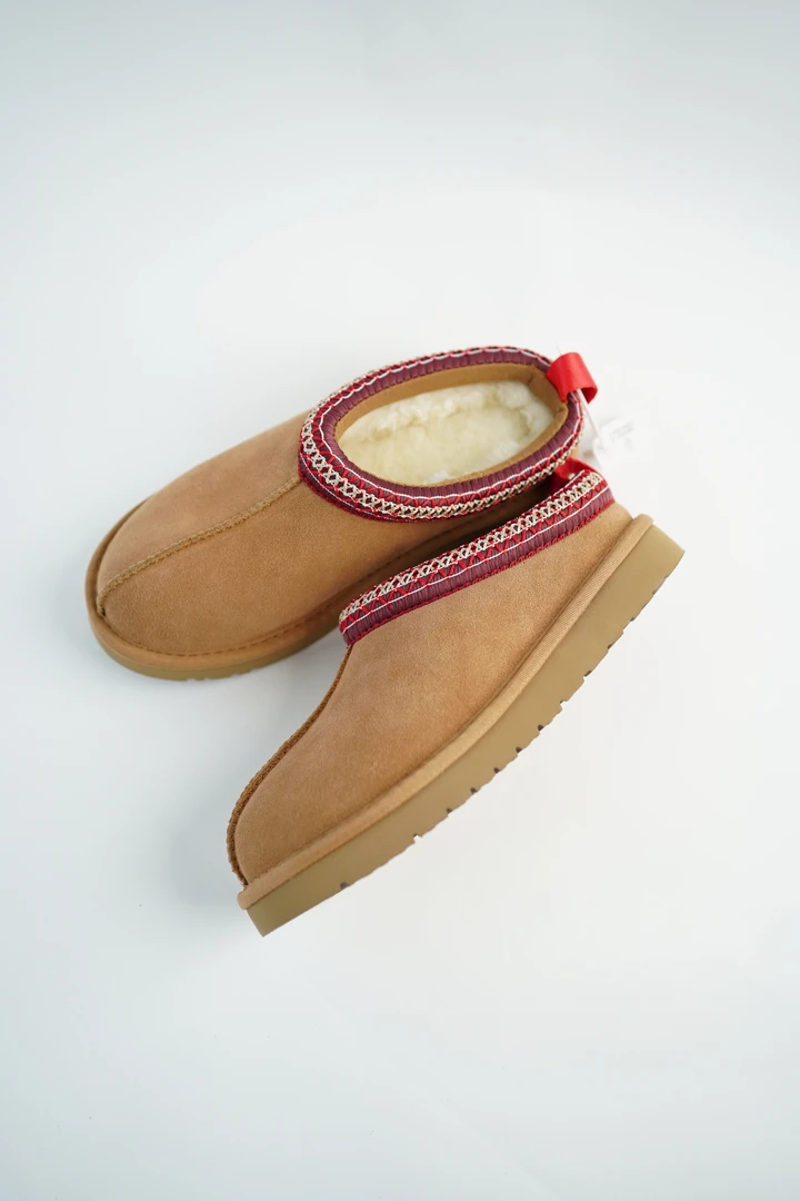 小柒【羊皮毛一体】薄底底民族风经典纯净版时尚百搭保暖秋冬雪地靴