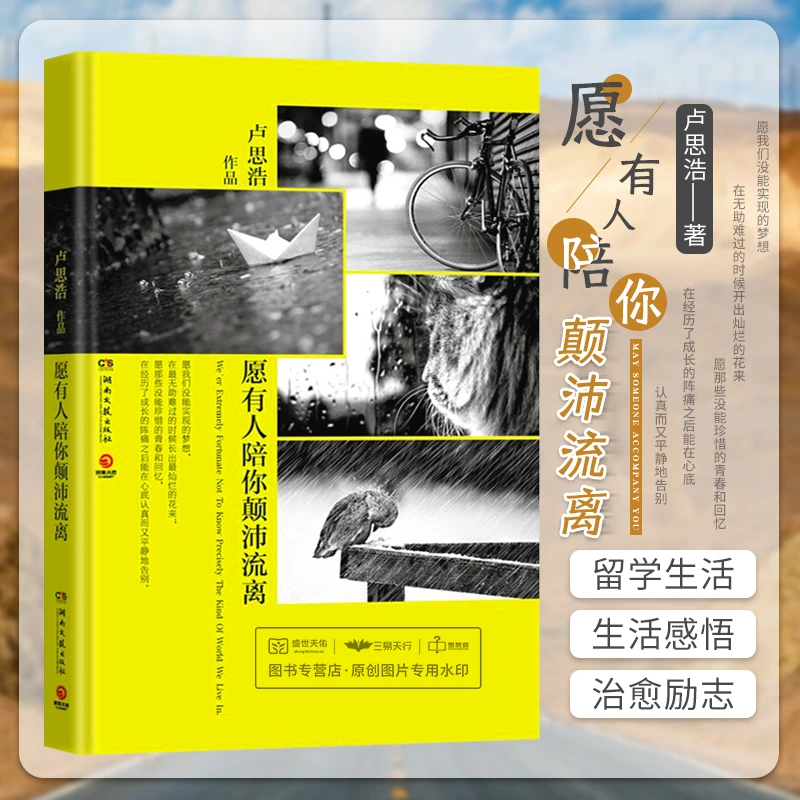 愿有人陪你颠沛流离 卢思浩 著 湖南文艺出版社9787540467883迎接