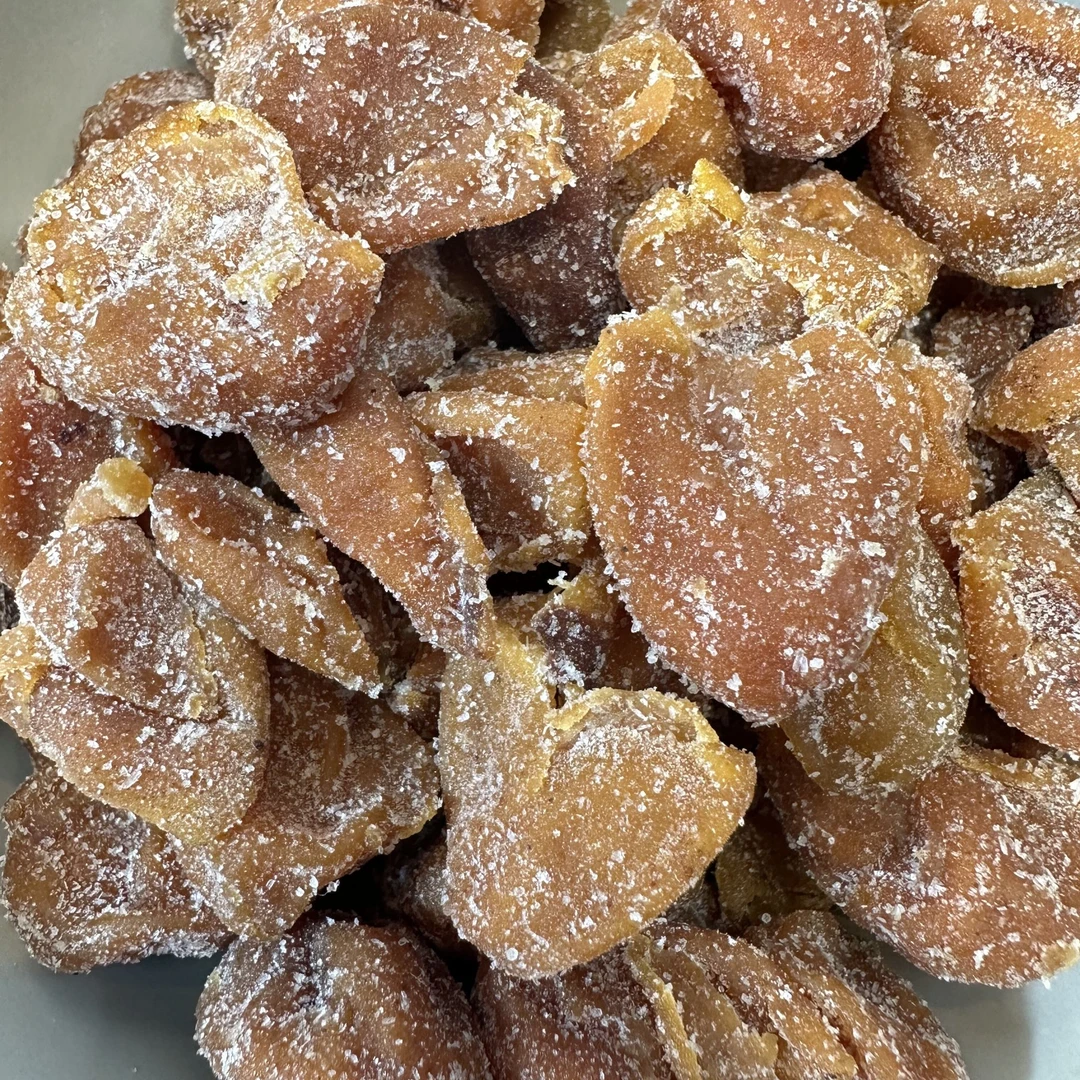 广东特产竹蜂盐咸黄皮干传统纯手工凉果休闲零食300克