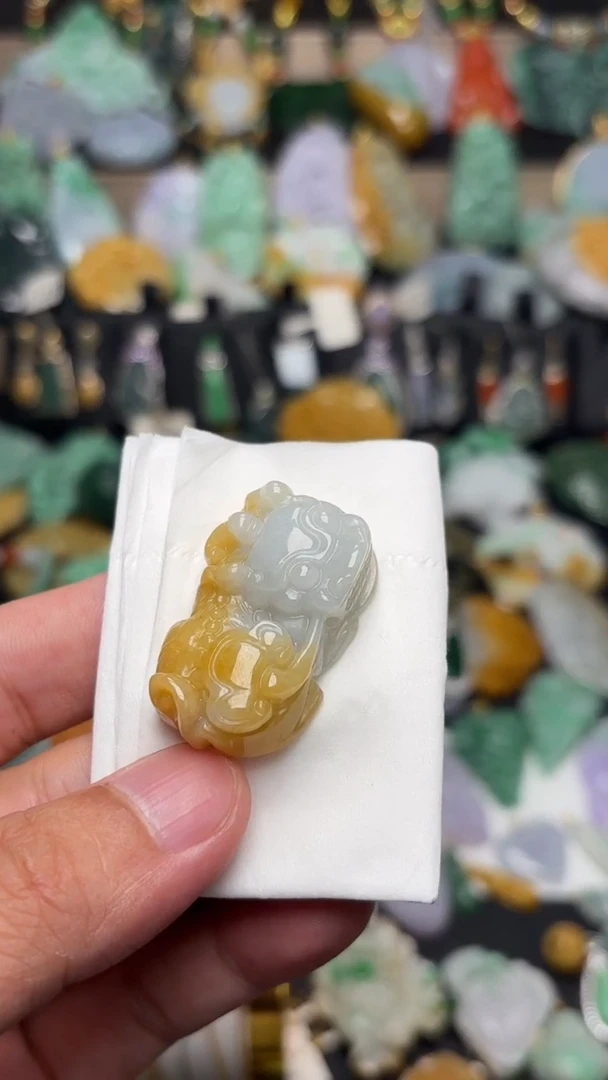 【闪购商品】翡翠颈饰未镶嵌翡翠吊坠0089