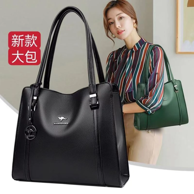 简约轻便大包手提包女2025新款托特包软皮大容量气质妈妈包斜挎包