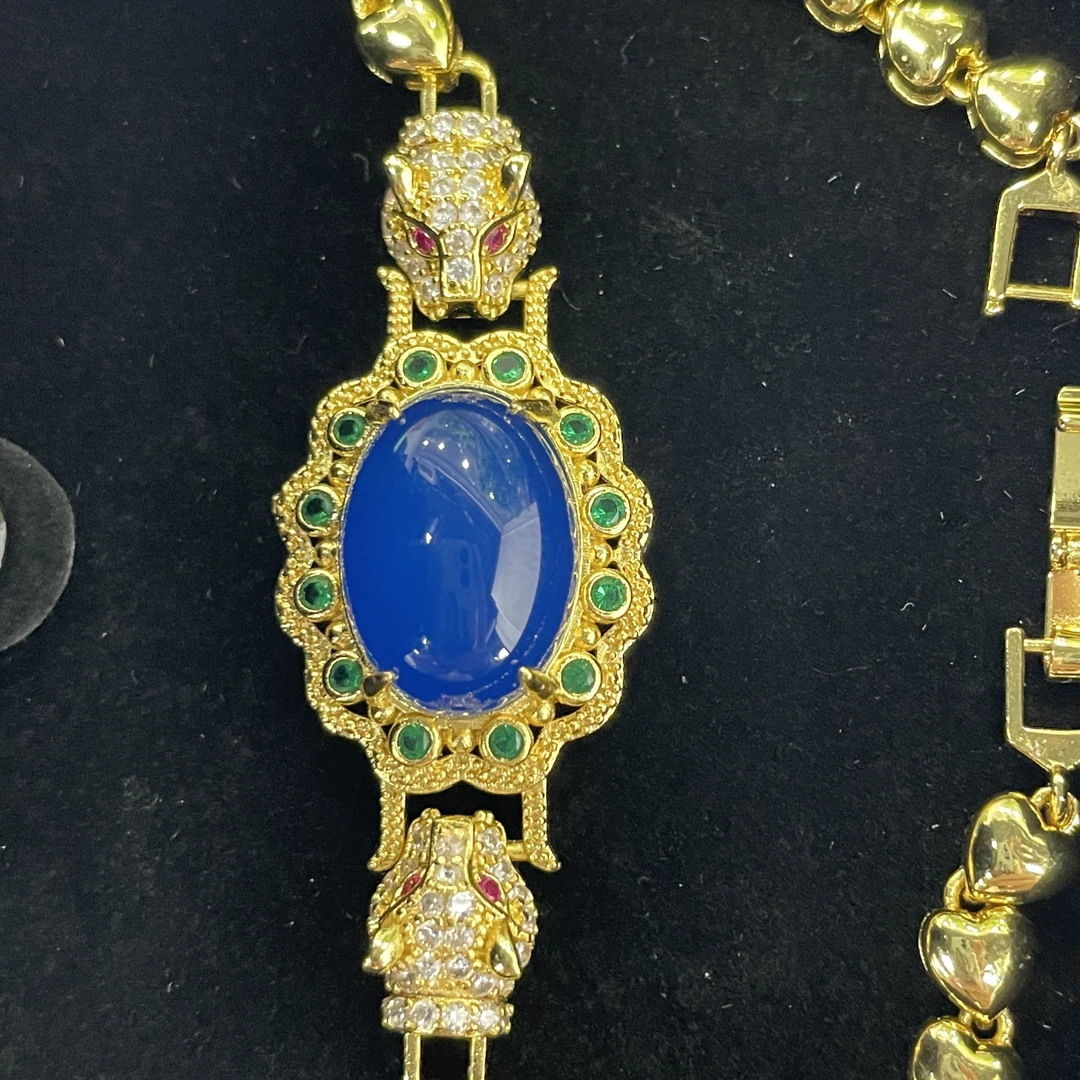 原矿盐源玛瑙精工豪镶手链多样性发其一