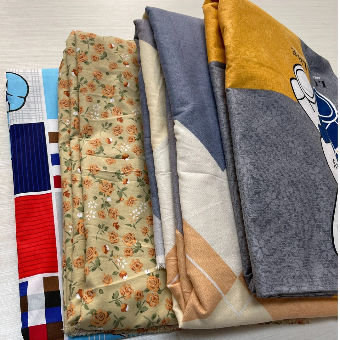 纯棉斜纹瑕疵布  B1全棉花色尺码误差±5