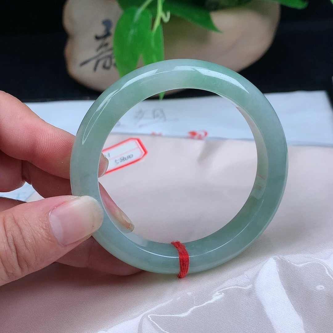 翡翠手镯未镶嵌043圈口尺寸56/57