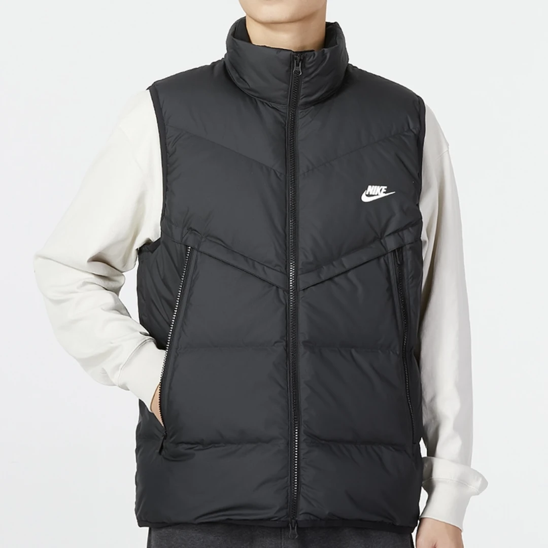 NIKE耐克羽绒马甲男子冬季新款运动保暖外套DV1136-010