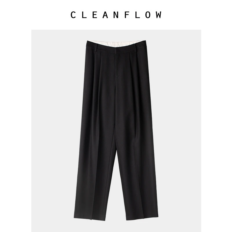 CLEANFLOW | 高端雅痞休闲百搭西装裤女2024冬季新款时尚气质裤子