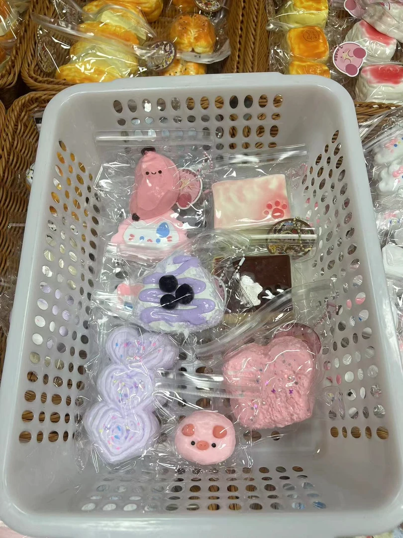 爆米花全族硅胶捏捏网红同款解压食品级手工创意玩具礼物
