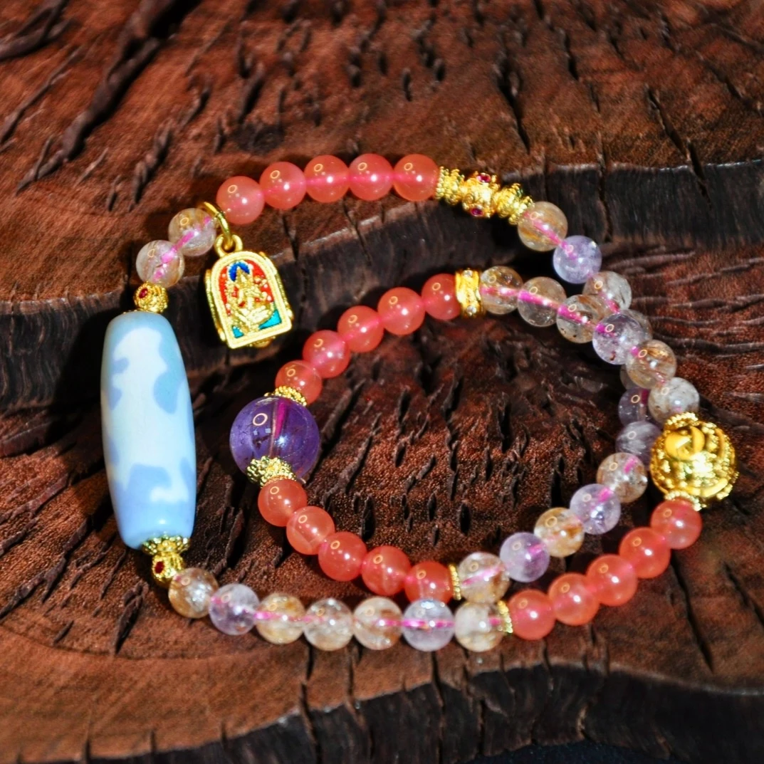 合金手链 【龙老板】万物生*甲戌月转y手串/多样性发货A1892533