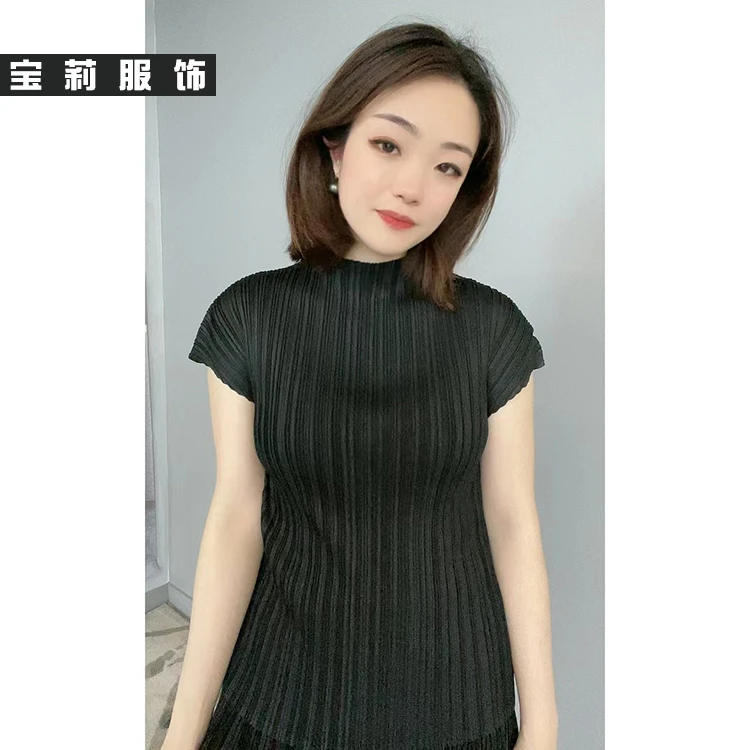 Y4-3001褶皱半袖
