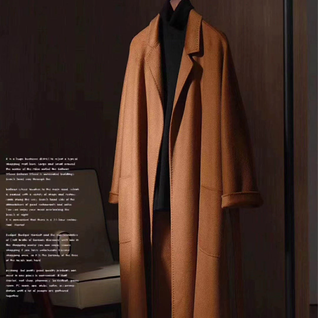 S·KBKZ品牌升级春季轻奢时髦经典时尚女士羊绒毛呢外套A651-A700